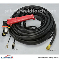 Air cooled P80 plasma cutting torch