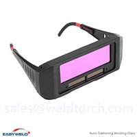 auto darkening welding glass