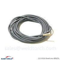 Steel welding liner for BINZEL MIG welding torch