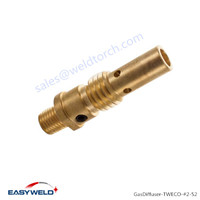 TWECO #2 MIG gun gas diffuser tip adapter 52