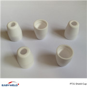 PT31 plasma cutter ceramic shield cup