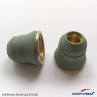 Trafimet S45 torch plasma shield cup nozzle PC0116