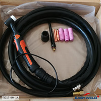 Air cooled WP17 TIG welding torch