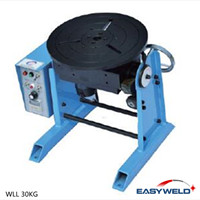 Work load limit 30kg light duty rotary welding positioner