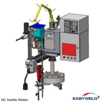 chuck type saddle automatic weld machine